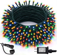 Dazzle Bright 300 LED Christmas String Lights, 100 FT Connectable Waterproof Str