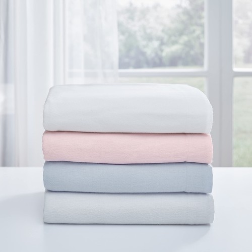 Laura Ashley - Full Sheet Set, Cotton Flannel Bedding, Brushed for Extra Soft... - Picture 8 of 8