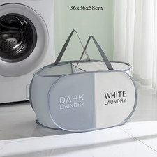 Cesto per La Biancheria Pieghevole Di Grandi Dimensioni Cesto per Smistamento in