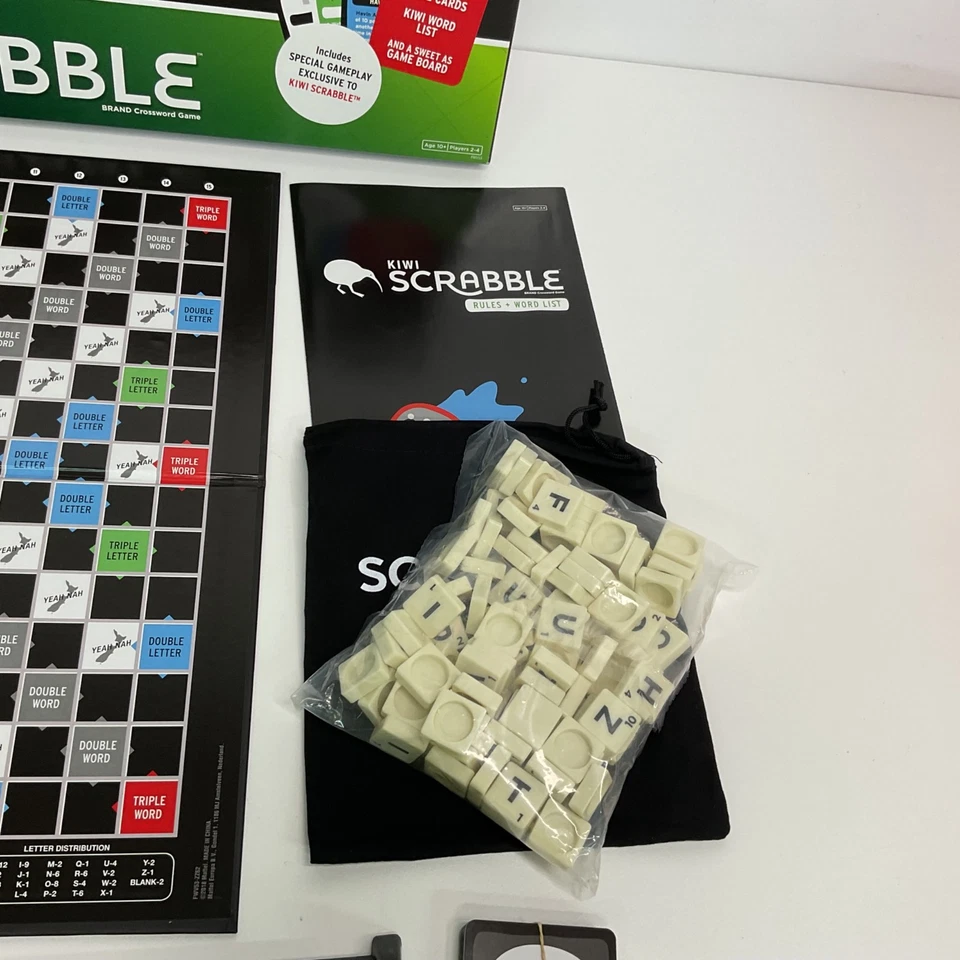 2018 Kiwi Scrabble Board Game Complete Unused (L1) W#622 - Image 3 of 4