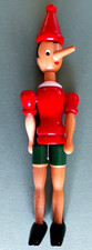 Pinocchio Figur Gelenkfigur aus Holz, Höhe 26cm - Made in Italy ?- Neuwertig Top