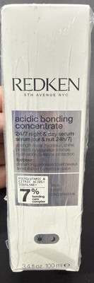 Redken  Acidic Bonding Concentrate 24/7 Night & Day Hair Serum 3.4 oz NIB
