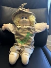Cabbage Patch Kid Soft Sculpture Girl 1980s Little People Doll Vintage