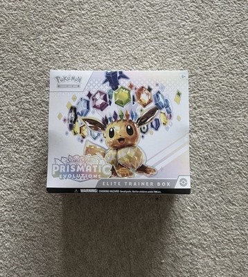 Pokemon TCG Prismatic Evolutions Elite Trainer Box ETB Sealed