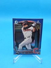 Dean Curley 2025 Bowman Draft #BDC-129 1st Bowman True Blue Refractor 116/150