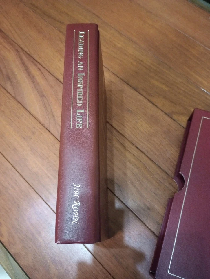 Leading An Inspired Life by Jim Rohn, 1997, HC Foto 4 de 4
