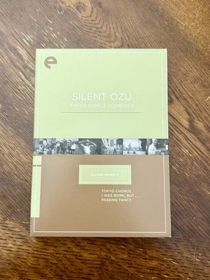 Silent Ozu: Three Family Comedies (Criterion Eclipse) 3 DVD Set