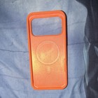 Orange Magnetic Back Phone w/ Magnetic Charging Ring. iphone 15 pro max — photo 2
