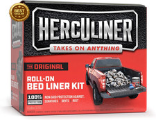 Herculiner Hcl1b8 Roll-on Bed Liner Kitblack 1 Gal.