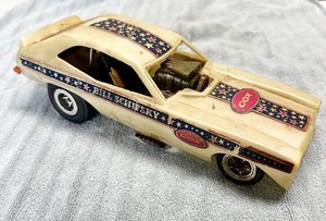 Vintage 1970s Cox Bill Schifsky Gas Powered Ford Pinto Tether Drag Car