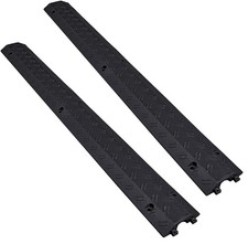 Electriduct Drop Trak Cable Protector Black Mini 2 Pack