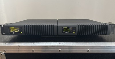 2x Telos Axia AES/EBU XNode in 1HE Rack Mount Livewire AoIP Converter