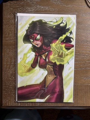 SPIDER-WOMAN #1 EJIKURE 1:100 RETAILER INCENTIVE VIRGIN VARIANT