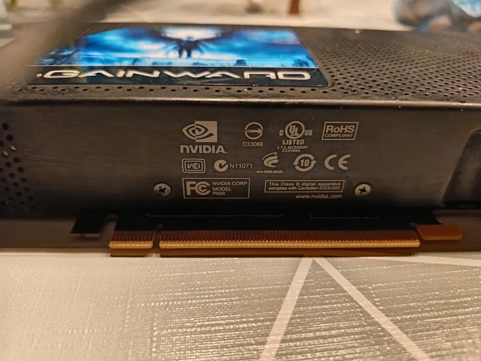 Grafikkarte Gainward GeForce GTX 295 - Dual GPU / 1792MB DDR3 für Bastler - Bild 2 von 4