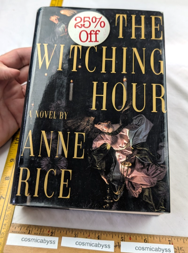 The Witching Hour Anne Rice HCDJ 1990 Hardcover Buch 1. Auflage