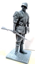 German infantryman with a rifle 3D print in scales