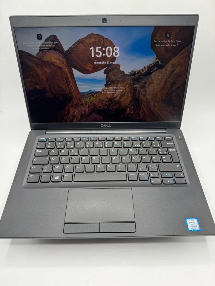 Dell Latitude 7390 · i5-8350U · 8GB · 256GB, photo 1 sur 5
