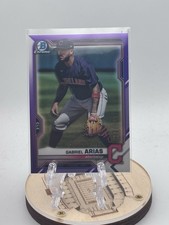 2021 Bowman Draft Chrome Gabriel Arias #BDC-172 Purple Refractor /250