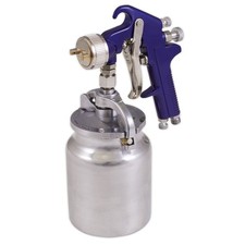 Image of Sealey Suction Feed Spray Gun 1.7mm Set-Up - S717
