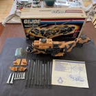 1986 HASBRO GI JOE TOMAHAWK VEHICLE w/ BOX & BP 100% COPTER COMPLETE NM++
