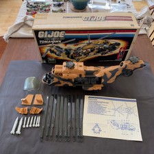 1986 HASBRO GI JOE TOMAHAWK VEHICLE w  BOX & BP 100  COPTER COMPLETE NM