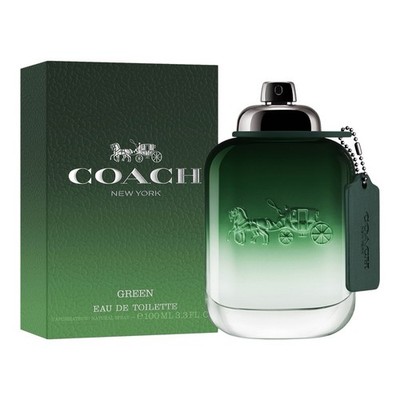 Coach New York Green Eau De Toilette 100 Ml 3.3 Fl Oz Large Bottle