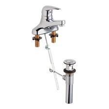 CHICAGO FAUCETS 420-POABCP Low Arc,Chrome,Chicago Faucets,420 6XAH3