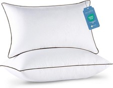Extra Super Firm PIllows Serta Bed Sleeping Pillow Standard Queen Soft Set of 2