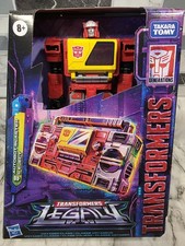 Transformers Legacy Autobot Blaster Voyager Class COMPLETE w Eject Hasbro