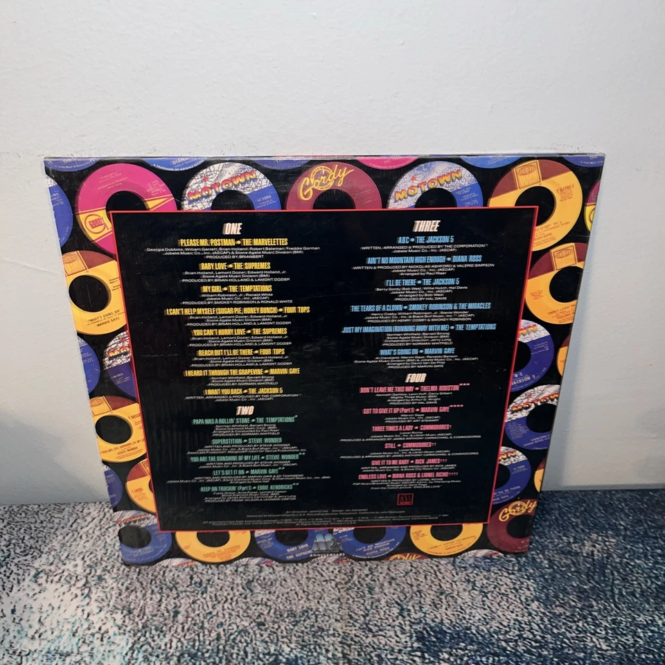 Motown Records - 25 #1 Hits From 25 Years Double Vinyl LP -1983- Motown 5308ML2 - Image 2 of 4