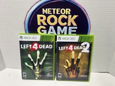 Left 4 Dead 1 and 2 Bundle ( Microsoft Xbox 360 )Both Game Disc Tested