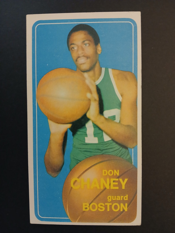 1970 Topps Don Chaney #47 Boston Celtics (tall boy)