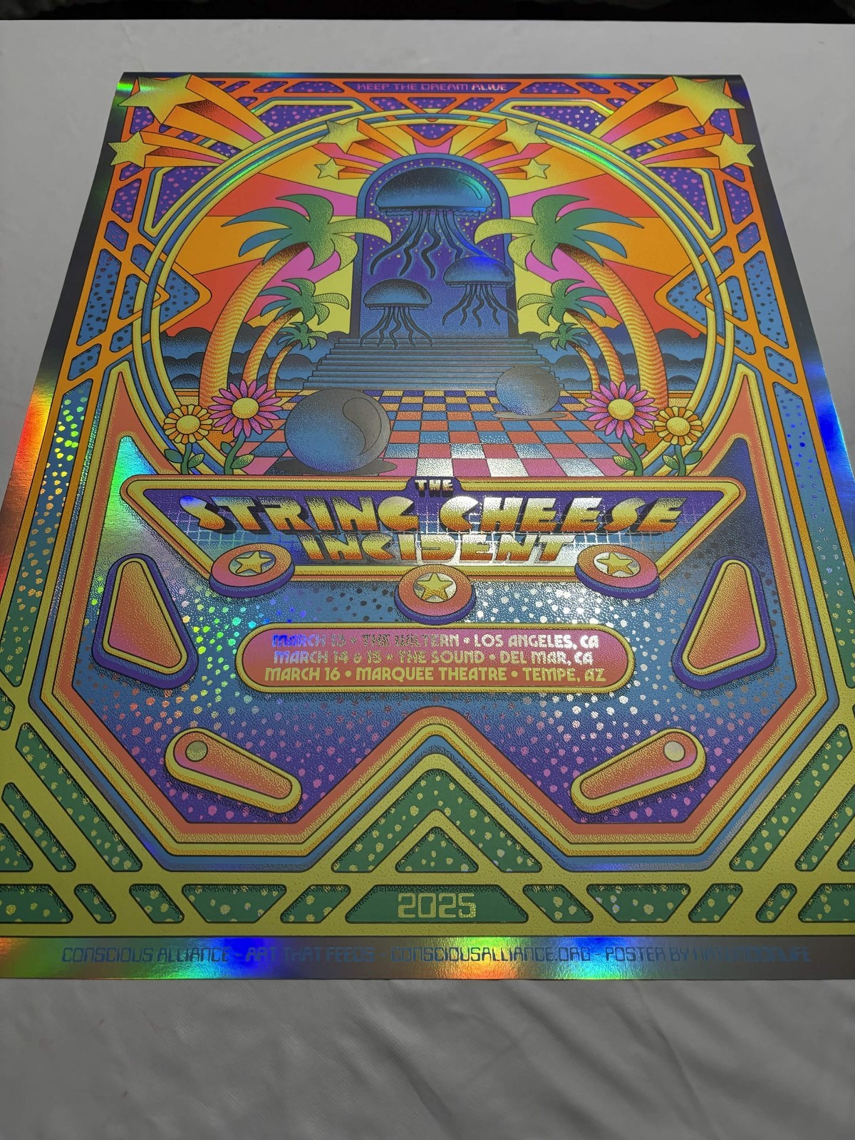 March Tour 2025 Conscious Alliance Poster