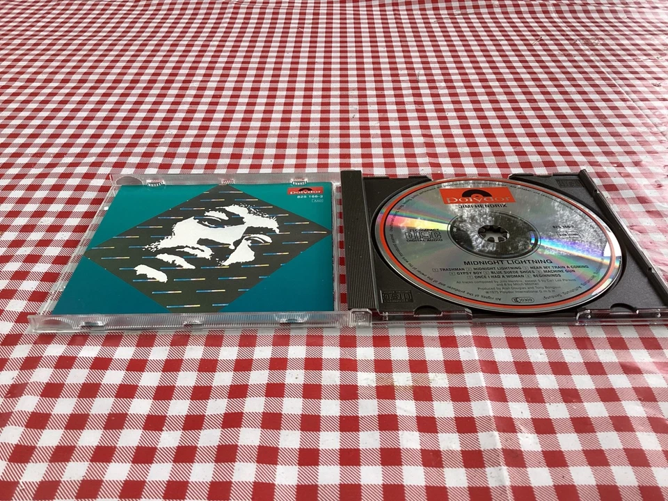 JIMI HENDRIX Midnight Lightning SUPER RARE 1975 CD EXCELLENT LIKE NEW CONDITION - Image 2 of 4
