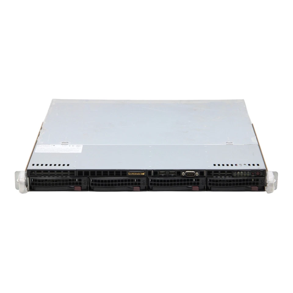 Supermicro CSE-813M X9SRi-F E5-1620 32GB PWS-351-1H SAS / S-ATA Rack Server - Bild 2 von 4