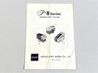 Grace F-8 Series Cartridge Manual for Vinyl Record Player 80s Accessories