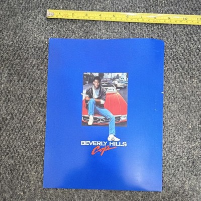 Beverly Hills Cop Original Movie Press Kit Folder w/ Cast & Technical Credits