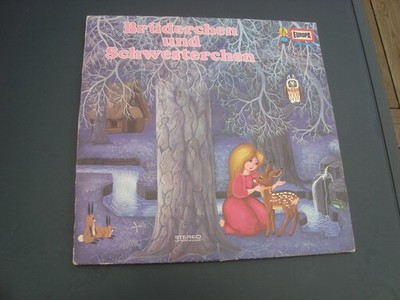 2x Vinyl Kinder HÖRSPIELE: Heidi + Brüderchen und Schwesterchen - Märchen Europa