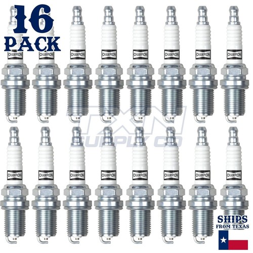 16 Pack Champion Platinum Spark Plugs for 2006 Mercedes-Benz CLS500 5.0L V8 - Picture 2 of 3