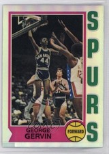 1996-97 Topps Stadium Club Finest Reprints Refractor George Gervin #18 HOF 09is