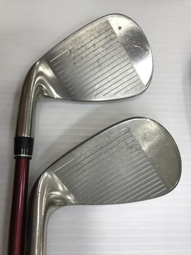 PRGR RED TITAN FACE 5 Iron Set 6-9 P Right-Handed M-40 RED 9696 - 第 3/12 張圖片