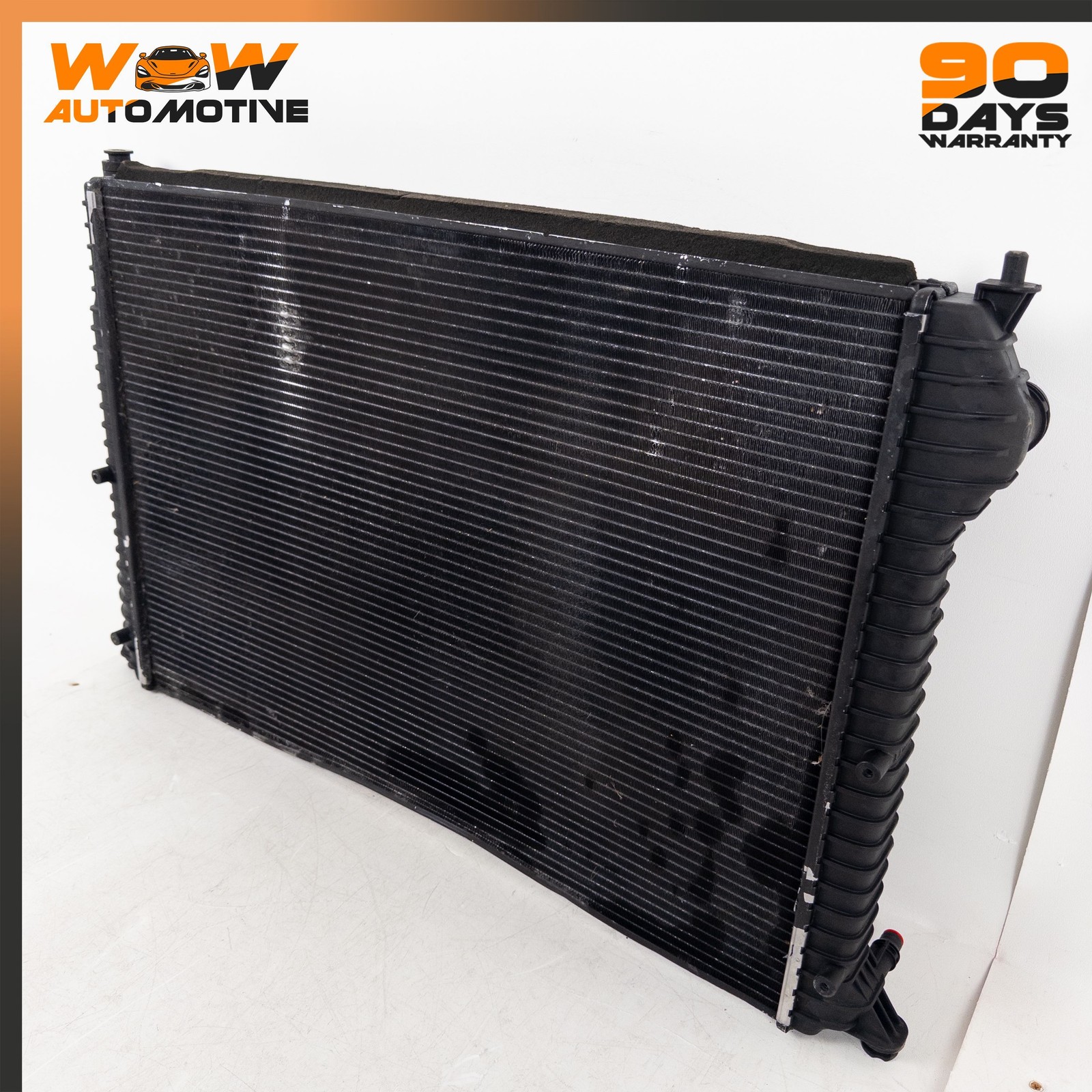 04-17 BENTLEY CONTINENTAL FLYING SPUR ENGINE COOLING RADIATOR AC CONDENSER OEM