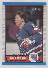 1989-90 O-Pee-Chee Tembec Test Carey Wilson #66 0ll