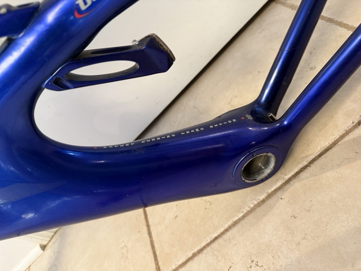 GANNI フォイルイセイストレトレックシンス J1538566 Blue Trek Y FOIL 66 Bike Frame 55cm Carbon Fiber 700c Frame