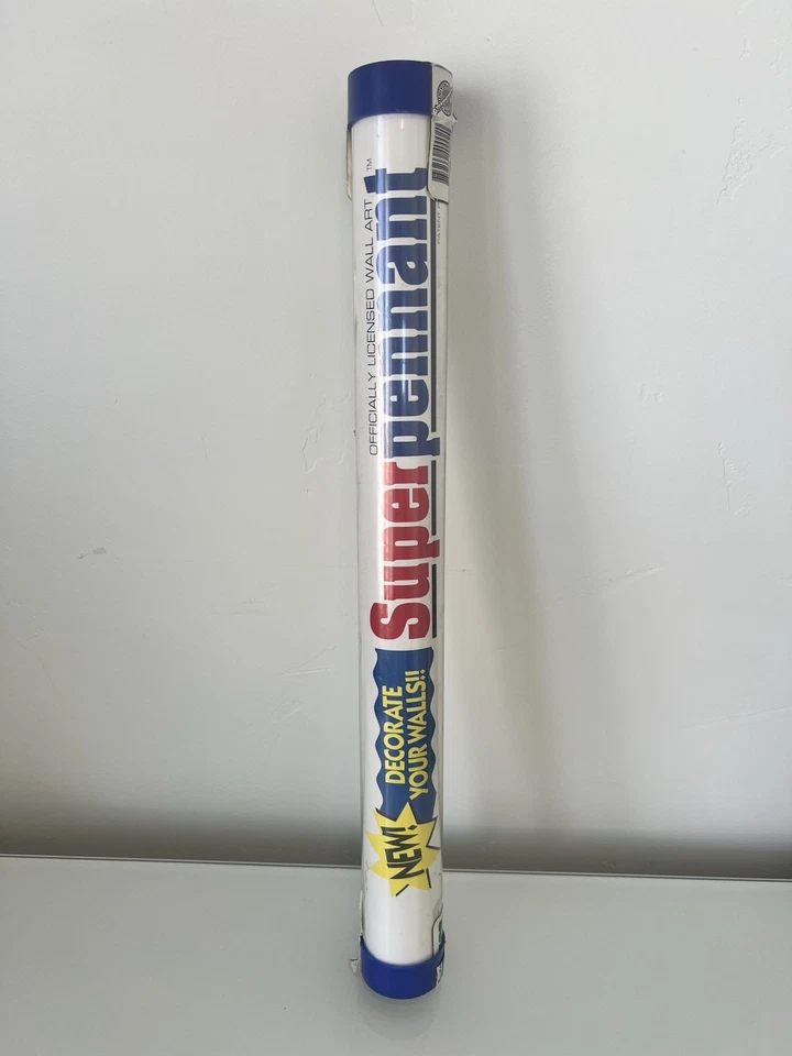 Vintage 90's BOSTON CELTICS Vinyl Superpennant 48" Large With Original Tube - Image 2 of 4