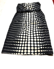 Y2K The Limited Strapless Dress Women 4 Black Belted Polka Dot Whimsygoth Casual