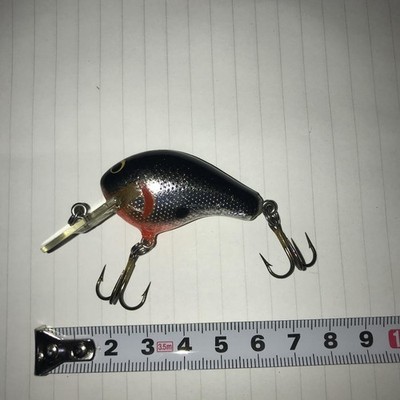 Bagley Diving Killer B-1 Hard Bait with scratches used fishing lure