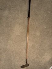 Otey Crisman 3HW Super Deluxe Vintage Hickory Wooden Shaft Putter A