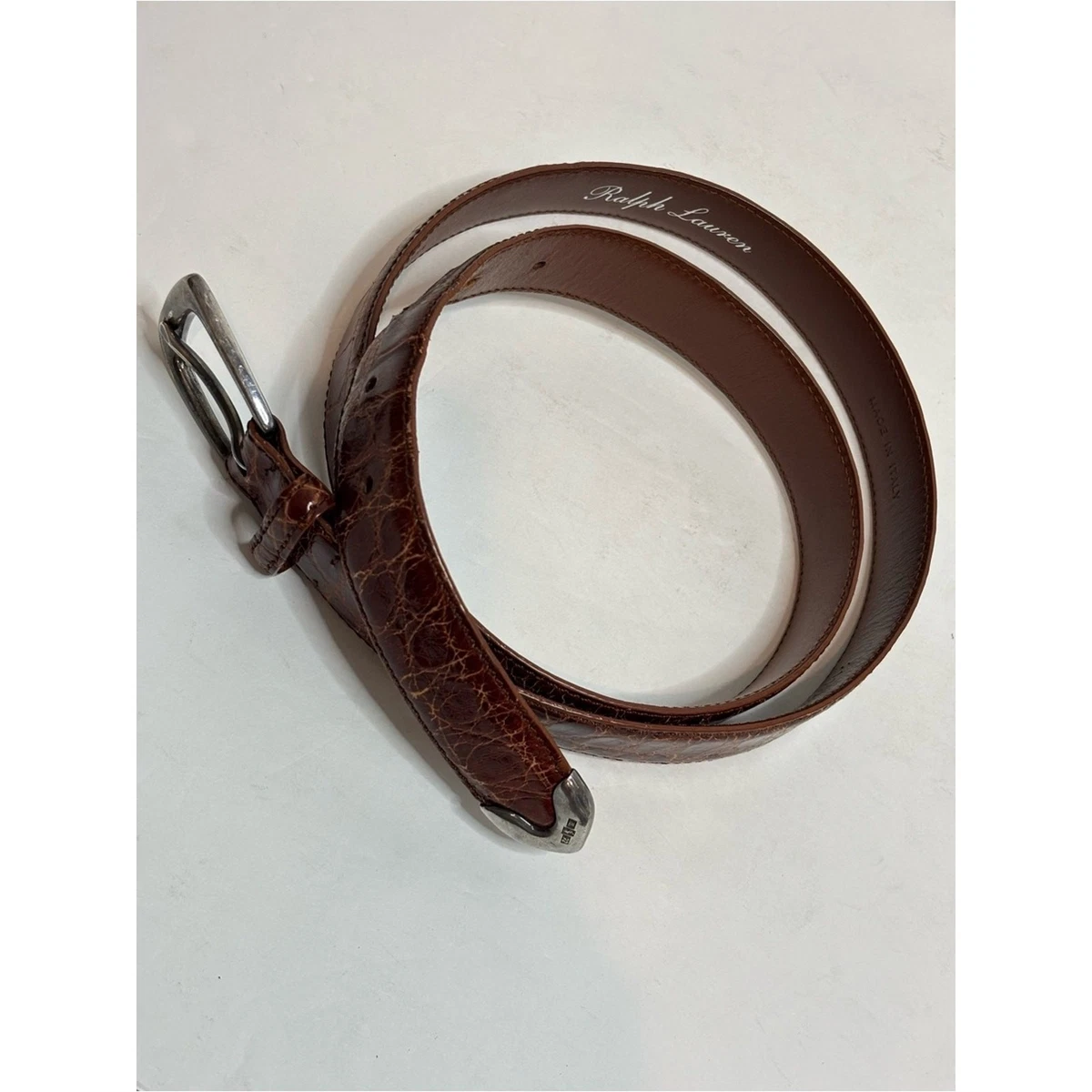 Ralph Lauren Alligator In Men's Belts for sale - eBay