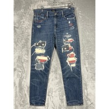 Polo Ralph Lauren Astor Slim Boyfriend Distre...